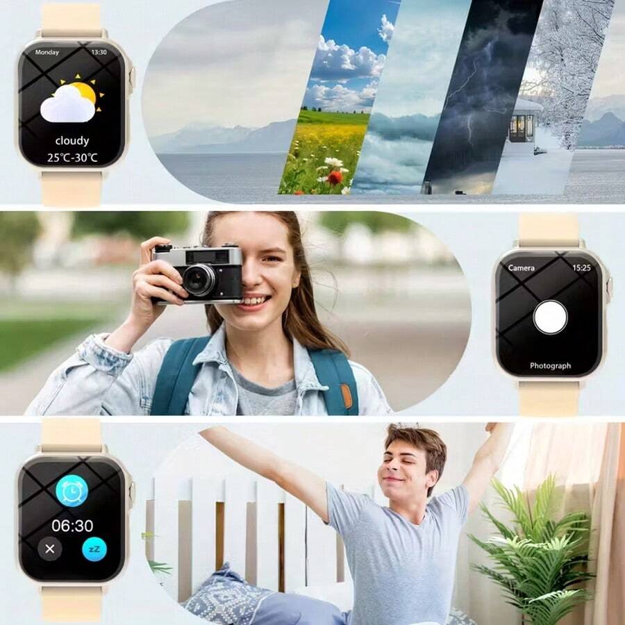 Smartwatch Touch - Умные часы 2025 года с полноэкранным