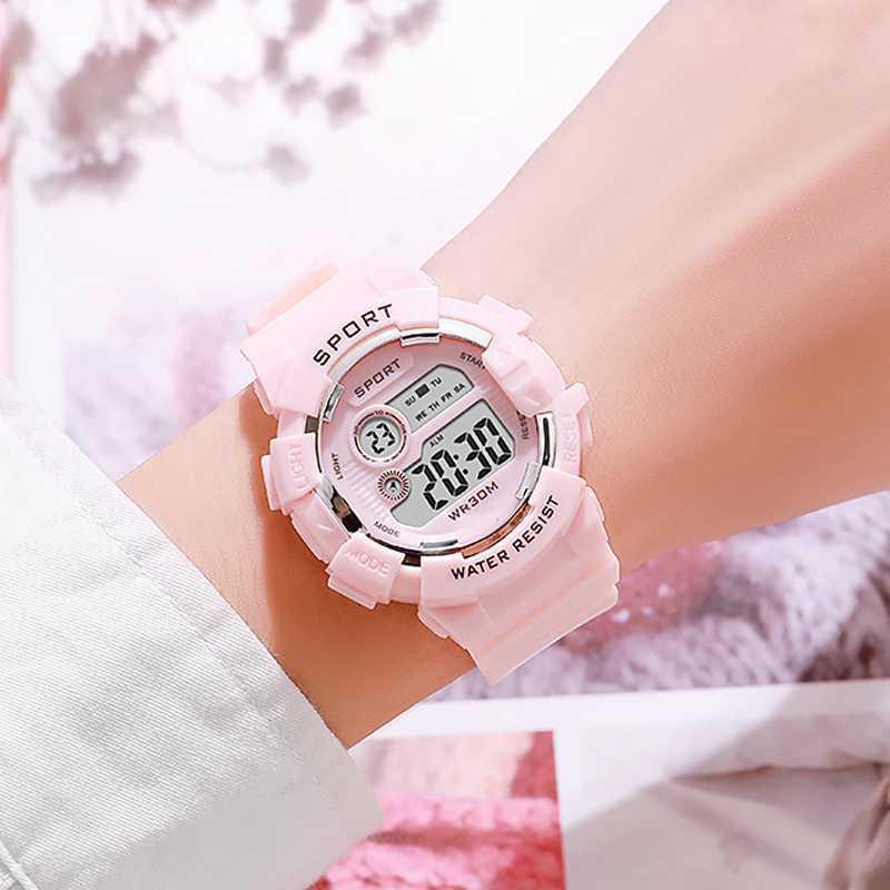 Smartwatch Touch - Модные детские часы, светящиеся водонепроницаемые спортивные