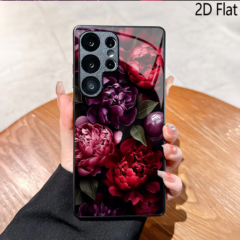 Samsung Galaxy S25 - Чехол для телефона с изображением пиона
