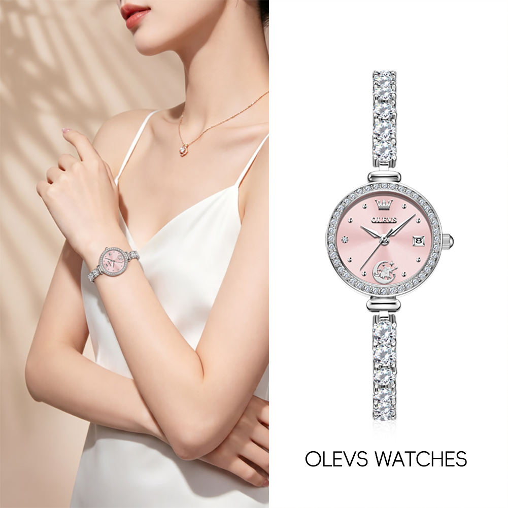 Accessories With Watch - OLEVS 2998 Оригинальные женские часы в