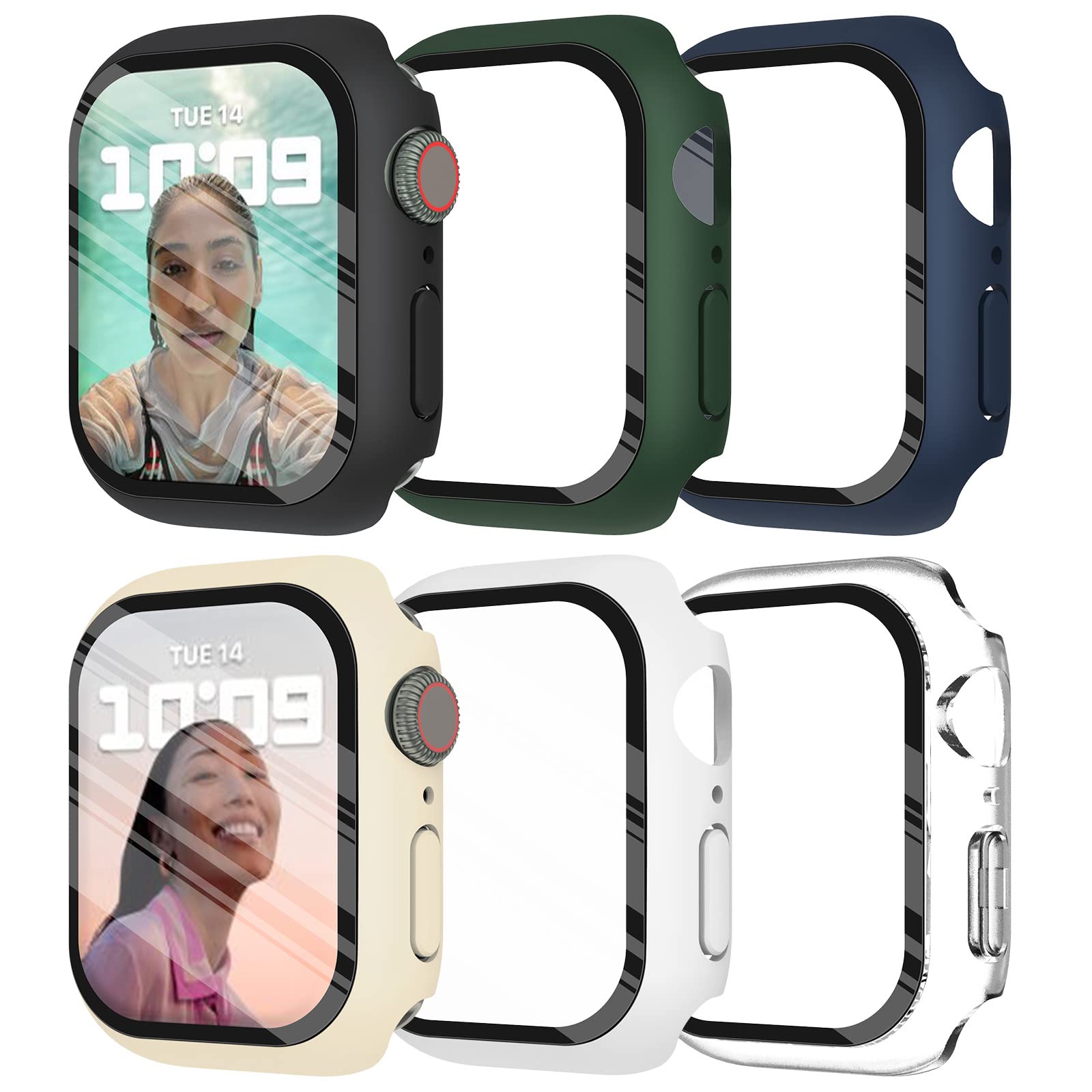 Garmin Smartwatch Accessories - Закаленное стекло + чехол для Apple