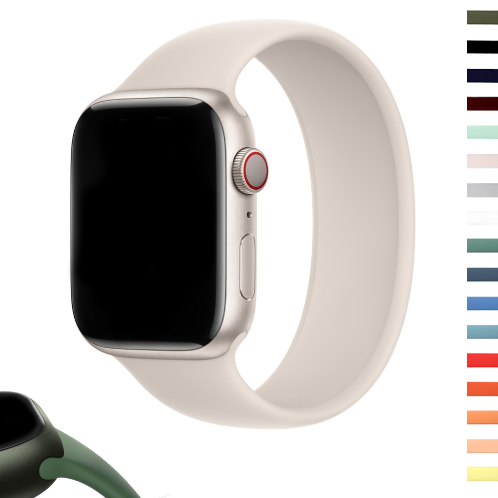 Solo Loop Strap - Силиконовая петля URVOI для Apple Watch