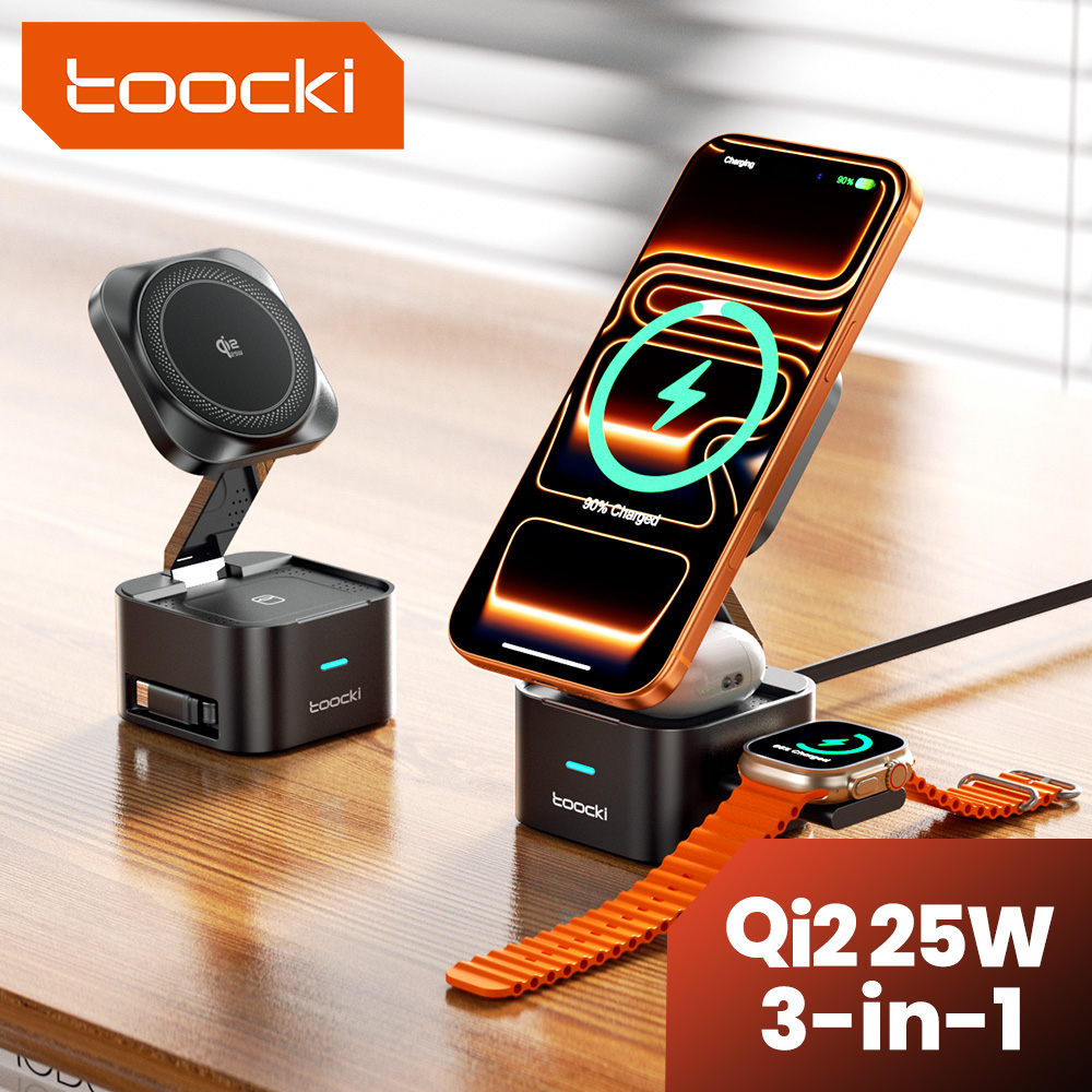 Smartwatch Ac - Беспроводное зарядное устройство Toocki QI2.2 25W