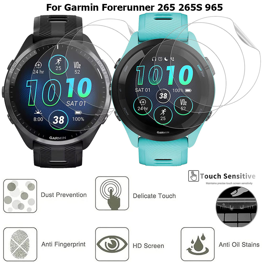 Garmin Smartwatch Accessories - 3 шт. мягкая HD гидрогелевая защитная