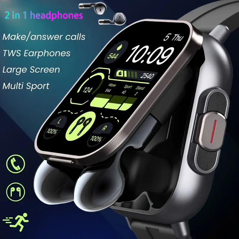 Smartwatch Headset - Новые умные часы TWS 2-в-1 с