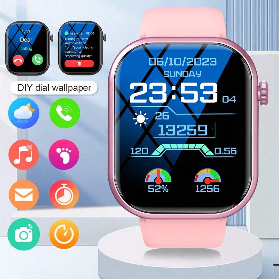Smartwatch Touch - Умные часы, беспроводные звонки/набор номера, мультиспортивный