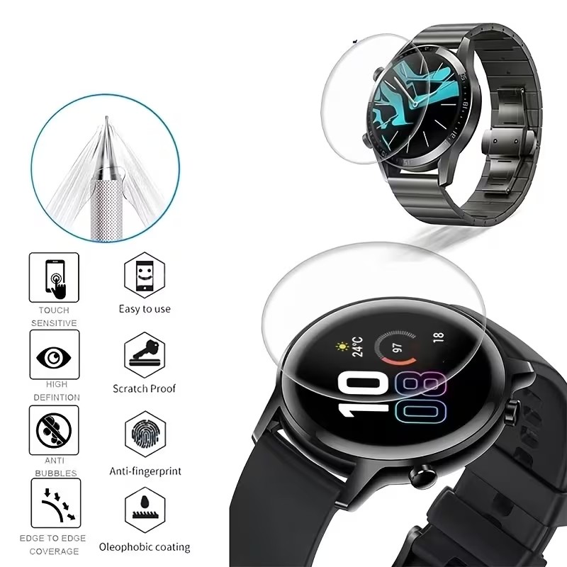 1-3 шт. гидрогелевая пленка дл – обзор и цена Garmin Smartwatch Accessories