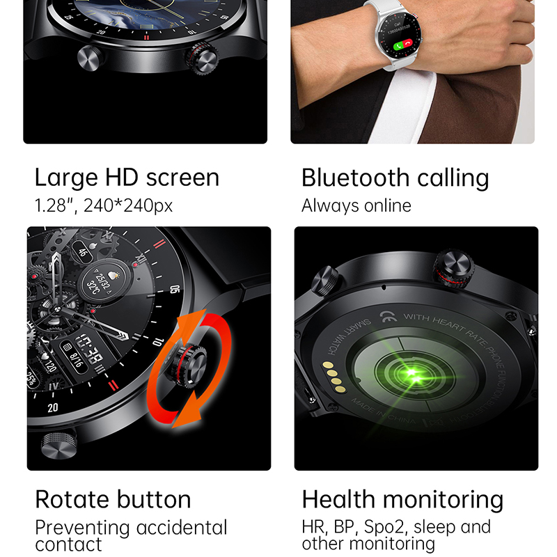 Смарт-часы с GPS ЭКГ + PPG, Bl – обзор и цена Smartwatch Custom