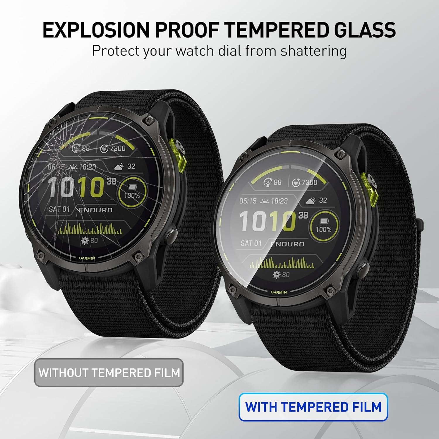 Защитная пленка из закаленного – обзор и цена Garmin Smartwatch Accessories