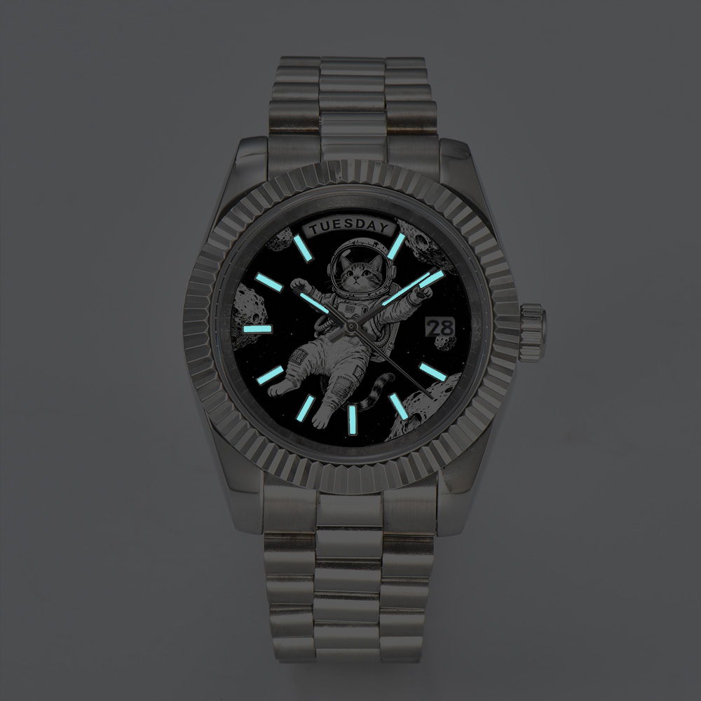 Креативные мужские часы 40 мм/ – обзор и цена Accessories With Watch