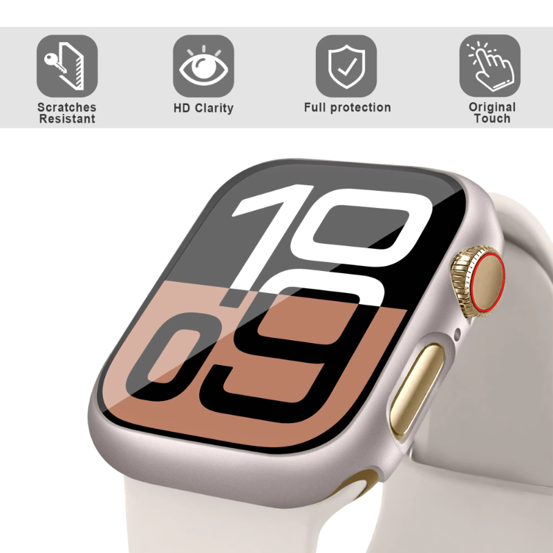 Защитное стекло+чехол для Appl – обзор и цена Smartwatch Band Accessories