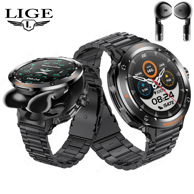 Новые мужские гарнитуры 2 в 1, – обзор и цена Smartwatch Headset