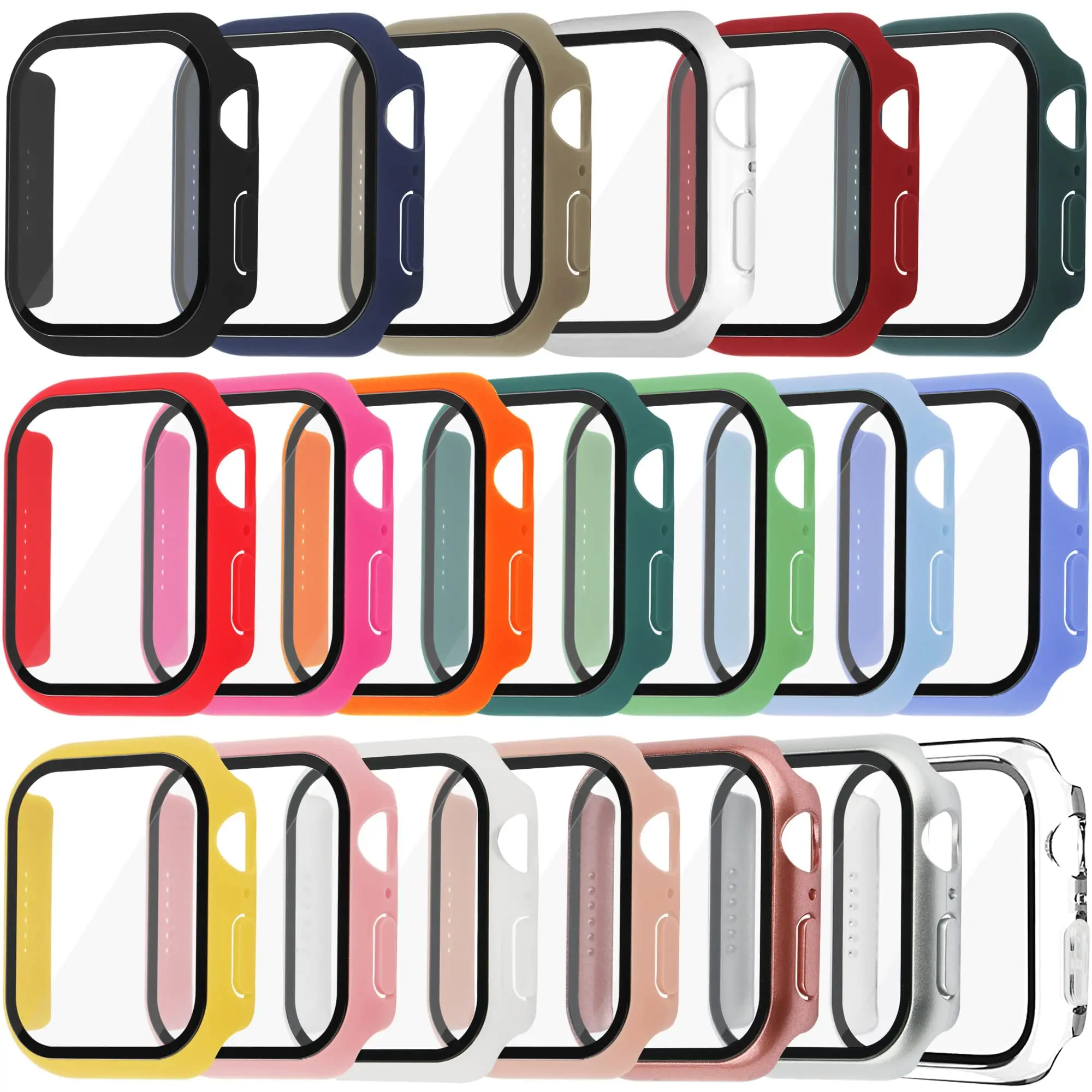 Закаленное стекло + чехол для  – обзор и цена Smartwatch Band Accessories