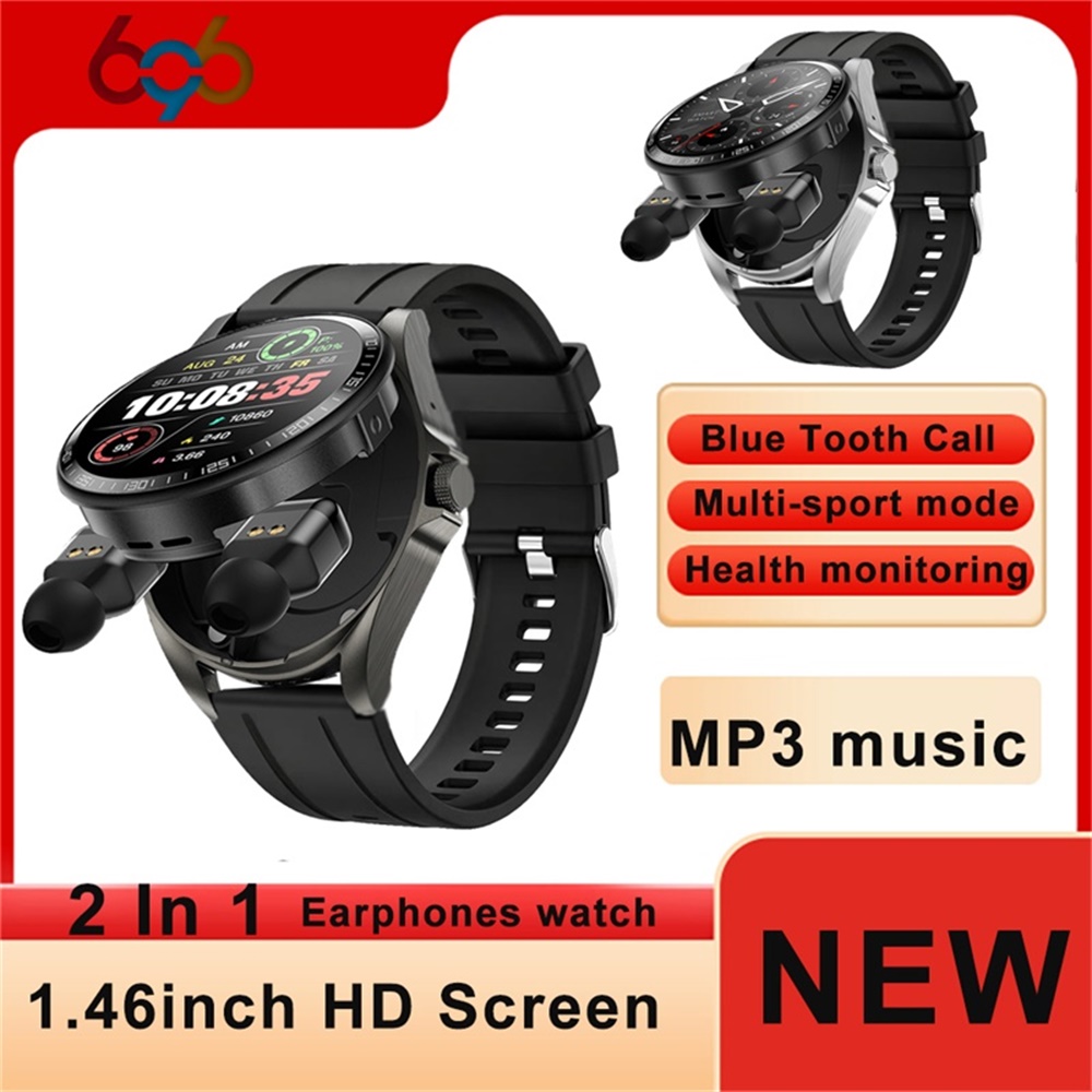 Новые умные часы-наушники 2-в- – обзор и цена Smartwatch Headset