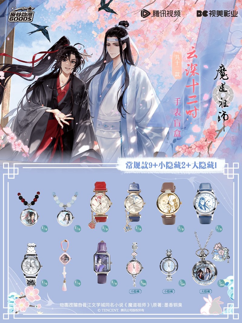 Mdzs Acg Goods Подвеска-часы « – обзор и цена Accessories With Watch