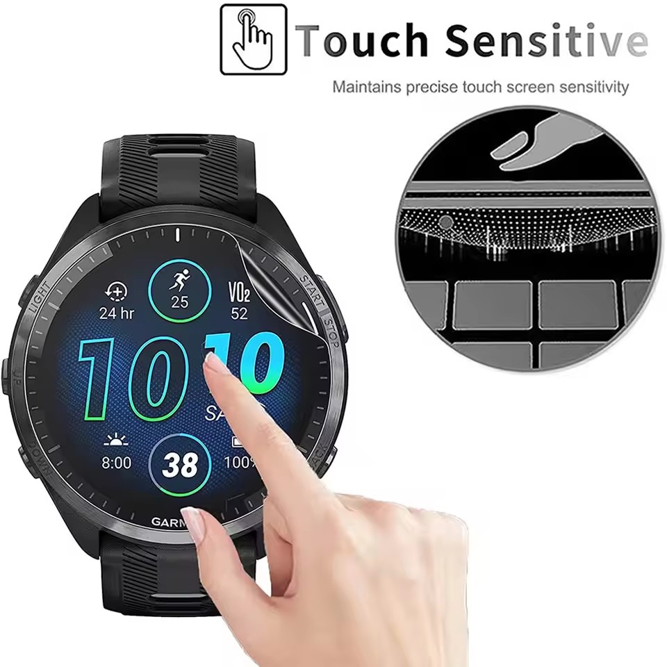 3 шт. мягкая HD гидрогелевая з – обзор и цена Garmin Smartwatch Accessories
