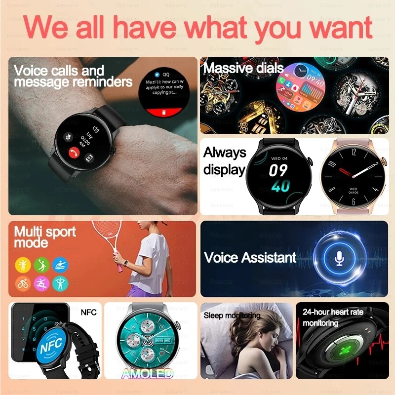 2026Новые Смарт-часы для женщи – обзор и цена Smartwatch Custom